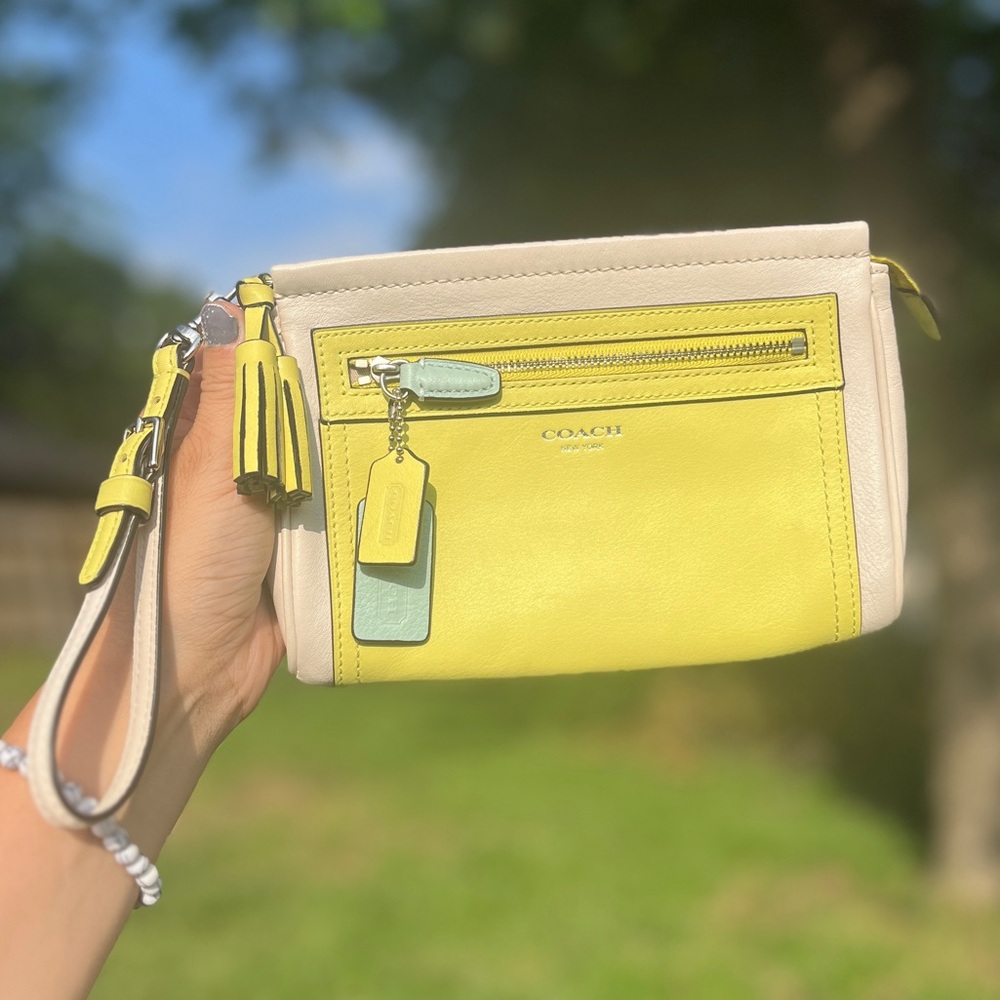 Coach Legacy Colorblock Clutch